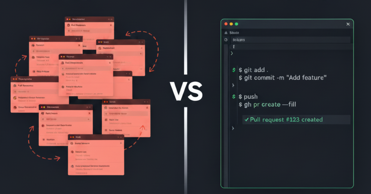 Git vs GitHub CLI: I Wasted 2 Hours Daily on GitHub. These Commands Changed Everything.
